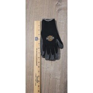 New Harley Davidson Utility Work Gloves Polyester/Cotton Rubber‎ Coating Size Sm